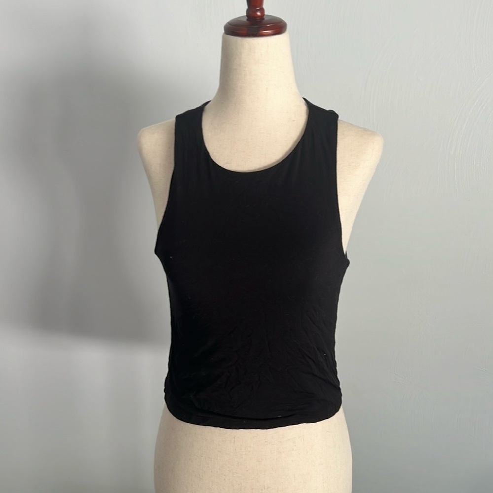 Dry Goods - Originality - High Neck Double Layer Rib Tank size Small